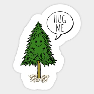 Treehugger Sticker